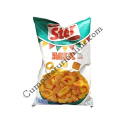 Snacks Star Mix pizza, cheese, paprika 100 gr.